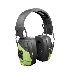 ISO Tunes LINK Aware Bluetooth Earmuff - Safety Green, Ambient Listening Technology